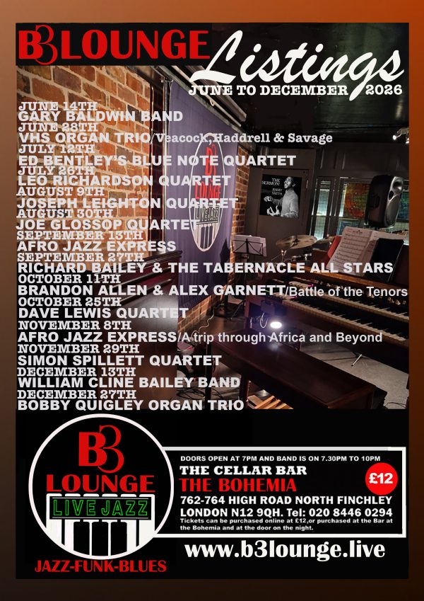 Ed Bentley's Blue Note Quartet (B3 Lounge Jazz)