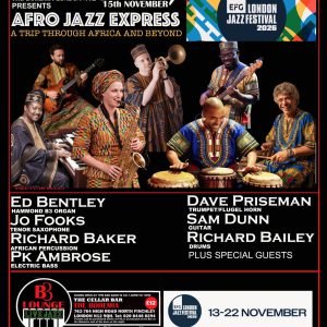 EFG LONDON JAZZ FESTIVAL  - Sunday 15th November 2026